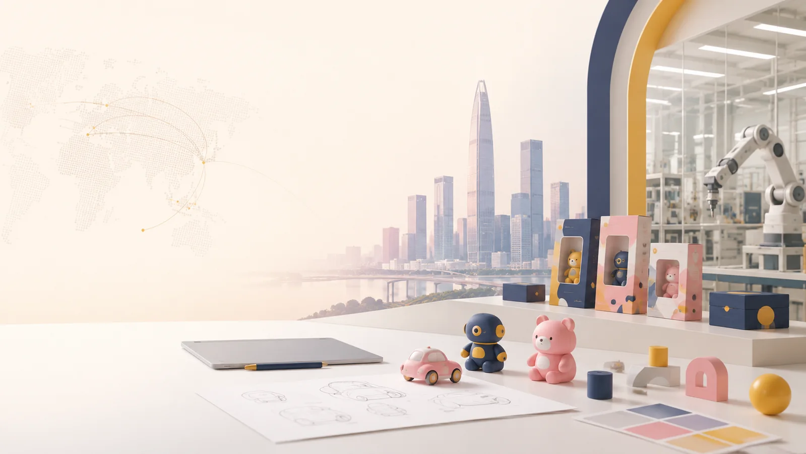 Toy product development studio in Shenzhen, China