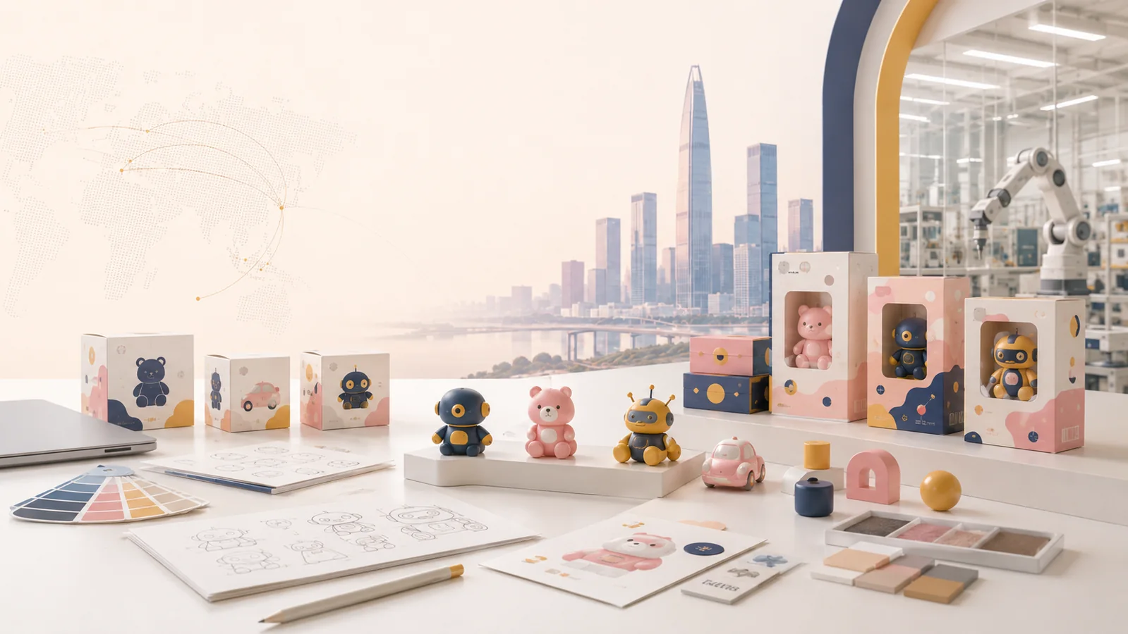OEM toy development, product design and custom packaging