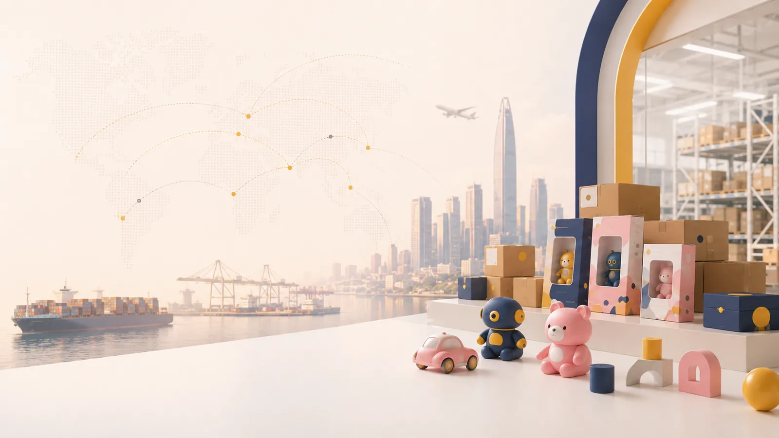Jaimi Toys international distribution and business network